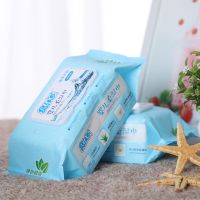 婴儿湿巾 宝贝亲柔湿巾新生儿童湿纸巾多规格可选|5大包*100抽带盖婴儿湿巾