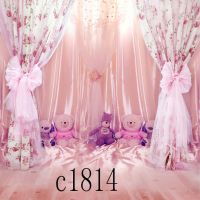 yy主播背景布酷狗繁星网红背景装饰公主内3d快手背景墙|绿色以图片显示色为准 2米宽1.5米