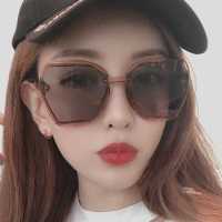 新款网红墨镜女圆脸韩版潮大脸gm眼镜小脸款女防