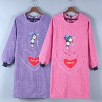 韩版围裙女长袖防污防油男女罩衣反穿衣围腰裙厨房做饭妈妈装工作