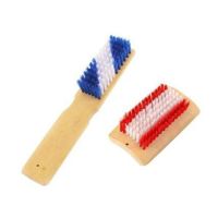 天然竹制洗衣刷方刷长鞋刷加厚竹板刷子家用多功能清洁刷|1根长刷+1根方刷(颜色随机)
