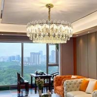 客厅高档奢华轻奢晶吊灯后现代简约创意个性大气卧室餐厅灯具