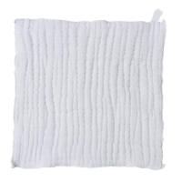 14层加厚全棉抹布厨房家用洗碗布吸水不掉毛餐厅清洁纯棉纱擦手巾|14层白边10条