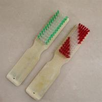 天然竹制鞋刷子硬毛洗鞋刷地毯刷家用洗衣刷长柄刷方形清洁地板刷|长竹鞋刷【2把装】