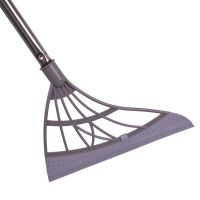 扫把簸箕套装组合单个家用软毛扫帚笤帚扫地刮水器地刮卫生间神器|灰色26cm拼接杆