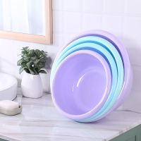 圆形塑料家用洗脸盆婴儿盆洗衣盆洗脚盆子洗菜盆