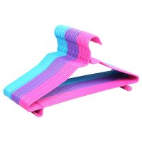 [10/20/30/40/50支装]成人晾衣架批发家用无痕衣撑子儿童衣服挂