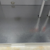 厨房墙贴纸防油贴自粘防油渍防水衣橱柜防潮垫灶台贴隔油纸铝箔纸 方格0.61米宽*3米长[送小刀、刮板] 特大