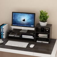 电脑显示器增高架子办公室台式底座支架桌面收纳盒键盘垫高置物架