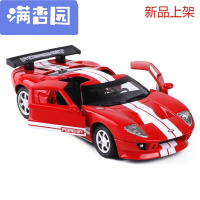 舒弗(LACHOUFFE)20211:32福特FORDMustangGT跑车合金回力声光儿童玩具小汽车模型福特GT色