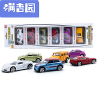 舒弗(LACHOUFFE)2021嘉合金小汽车套装金属模型儿童男孩玩具车模礼盒耐摔耐玩军事+消防+特警+迷你四件套共24