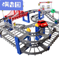 舒弗(LACHOUFFE)2021 轨道汽车梦幻组合 电动轨道车 儿童拼搭玩具