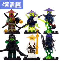 舒弗(LACHOUFFE)兼容幻影忍者人仔大电影系列儿童拼装积木玩具人仔小人偶