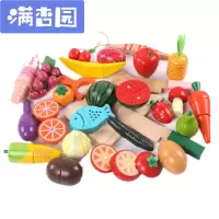 舒弗(LACHOUFFE)木制磁性切水果玩具切切乐水果蔬菜切切看儿童过家家玩具