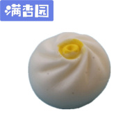 舒弗(LACHOUFFE)仿真面包模型馒头花卷小笼包叉烧豆沙包奶包食物幼儿园玩具