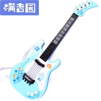舒弗(LACHOUFFE)儿童尤克里里声光音乐初学者小吉他仿真可弹奏乐器玩具吉他孩