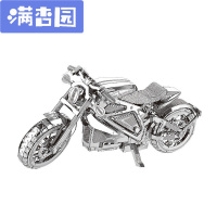 舒弗(LACHOUFFE)3D立体金属拼图复仇者电摩 摩托车DIY手工拼装模型 复仇者电摩+送工具+展示盒