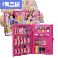 舒弗(LACHOUFFE)儿童绘画套装幼儿园水彩笔美术画笔宝宝画画工具美术用品小学生176件蓝色套装送礼包