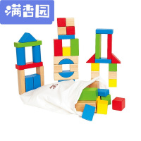 舒弗(LACHOUFFE)2021新款儿童积木玩具木制拼装插彩虹积木套装0-1-3-6周岁男孩女孩小孩早教