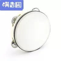 舒弗(LACHOUFFE)2021新款乐器铃鼓手拍鼓儿童舞蹈打击乐器仿羊皮手鼓幼儿园音乐拍鼓