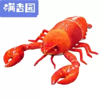 舒弗(LACHOUFFE)2021新款仿真大龙虾毛绒玩具皮皮虾抱枕搞笑小龙虾儿童玩偶创意女生日