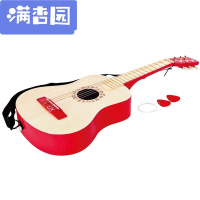 舒弗(LACHOUFFE)2021新款儿童音乐玩具木质儿童小吉他早教启蒙玩具3-6-9岁小孩节日
