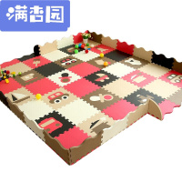 舒弗（LACHOUFFE)2021新款宝宝爬行垫拼接加厚婴儿爬爬垫拼图游戏垫围栏儿童泡沫地垫毯室内客厅卧室榻榻米家用