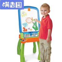 舒弗(LACHOUFFE)儿童玩具四合一电子学习画板儿童支架式双面 画架黑白板写字板绘画送孩子生日趣味玩具