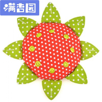 舒弗(LACHOUFFE)厚帆布儿童手工带扣子幼儿园软飞碟户外玩具练习系扣子