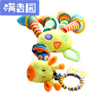 舒弗(LACHOUFFE)婴儿车挂铃 长颈鹿 宝宝车挂床挂 摇铃BB器婴儿儿玩具