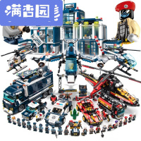 舒弗(LACHOUFFE)2021新款儿童积木智力玩具兼容乐高警察城市特警系列立体拼插拼装玩具模型男孩6-14岁幻影