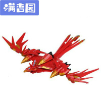 舒弗(LACHOUFFE)伏魔牛金刚天地神兽金刚2天神地兽玩具圣狮王红凤凰伏魔牛合体