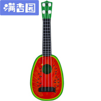 舒弗（LACHOUFFE)卡通水果尤克里里乌克丽丽四弦迷你吉他它可弹奏乐器儿童玩具