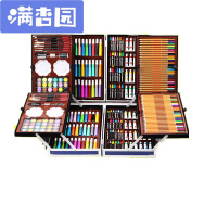舒弗(LACHOUFFE)儿童画画套装美术学习用品画画工具绘画水彩笔画笔礼盒生日高贵粉送礼大气