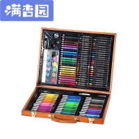 舒弗(LACHOUFFE)儿童画笔套装礼盒美术用品绘画水彩笔蜡笔画画女孩学习用品送孩子画画工具早教玩具
