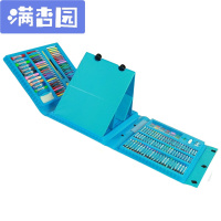 舒弗(LACHOUFFE)画笔套装儿童幼儿园小学生创意绘画水彩笔画画工具文具美术用品女孩生日蓝色双画架送画本+礼品袋