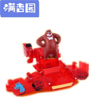 舒弗(LACHOUFFE)熊熊乐园口袋玩具磁力变形车爆裂变形飞车车神手游机甲