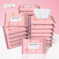 [20包装]哎小巾迷你10片装手口专用湿巾纸成人擦脸清洁无纺布便携式迷你小包出行必备湿巾纸