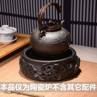 红兔子铁壶铸铁泡茶铁茶壶烧水壶生铁煮水壶仿日本茶道手工电陶炉煮茶器烧水壶煮茶器电陶炉茶炉功夫茶具套装