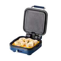 摩飞电器(Morphyrichards)电饼铛家用小型多功能煎烤锅轻食面包吐司压烤机华夫饼机MR8600清新绿