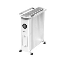 飞利浦(PHILIPS) 取暖器暖风机电暖器油汀家用电油汀加宽防烫速热干衣加湿电暖气片 机械款 AHR3144YA