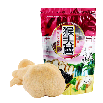 [抚松扶贫馆]林荫山下 猴头菇 长白山野生猴头菇 500g