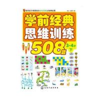 学前经典思维训练508题3-4岁下儿童思考能力训练儿童学前教育辅导书小学入学准备早教启蒙书 左右脑开发游忆力