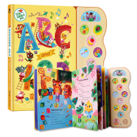 我爱唱英文童谣发声书 0-3岁宝宝点读英语早教绘本有声读物 幼儿语感启蒙认知会说话的书 儿童经典教材我会唱英文儿歌同