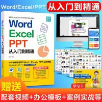 word excel ppt从入到精通 wps教程表格制作函数office书籍办公软件计算机应用基础知识自学书籍电
