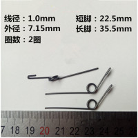 鸟拍网扭弹簧不锈钢v型异形扭簧 0.3 1.0 1.3-4mm