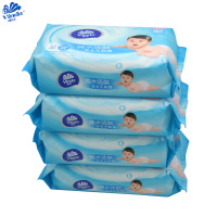 维达婴儿柔湿巾4包装320片装宝宝新生儿母婴专用手口屁湿巾
