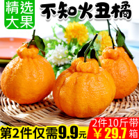 [特价大果10斤33.8]湖北宜昌蜜桔带箱10斤不知火丑橘新鲜丑八怪橘子当季水果整箱桔子蜜橘桔柑橘