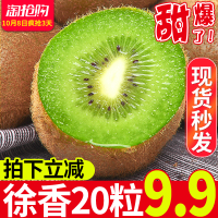 加量30个装 陕西徐香绿心猕猴桃 新鲜当季水果奇异果应季弥猴桃孕妇5泥猴[三天内发货]