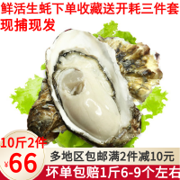 五斤装现捞现鲜活生蚝大牡蛎新鲜海蛎子即食非乳山牡蛎肉海鲜水产